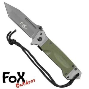 Fox bicska tanto pengével, olív