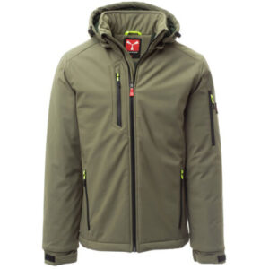 Payper Creek Pad bélelt softshell kabát katonai zöld